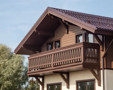 фото Металлочерепица классик 0,4 PE RAL 8017 шоколад