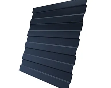 фото Профнастил С-8 0,35 RAL 7024 мокрый асфальт 2 м