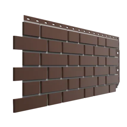 Фото №0 Docke Панель фасадная FLEMISH Коричневый 0,46м2 (Деке Флемиш)