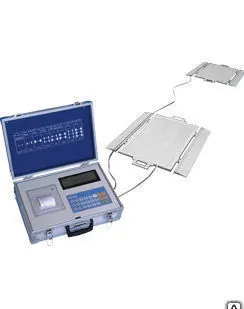 фото Переносные весы серии BX-101B, бесфундаментные, электронные