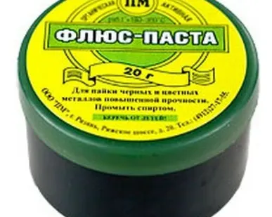 фото Флюс-паста в банке 20 гр.
