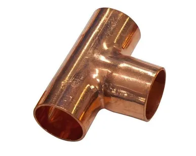 фото Тройник медный