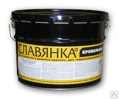 фото Славянка-Кровельная Битумная мастика для ремонта кровли