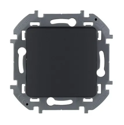 Фото №0 Inspiria Механизм выключателя 1-кл. 10А IP20 250В 10A антрацит Leg 673603 Inspiria