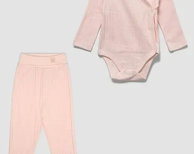 фото Комплект для девочек:Розовый:68