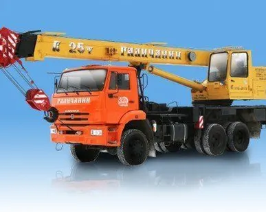 фото КС 55713-4 автокран 25т КАМАЗ-65111 Евро-4
