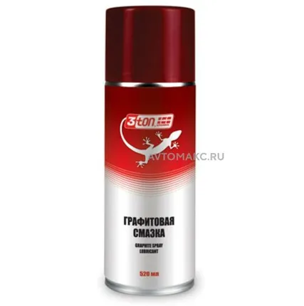 Фото №0 3TON Графитовая смазка 3TON, 520мл