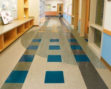 фото Укладка плитки в офисных и производственных помещениях