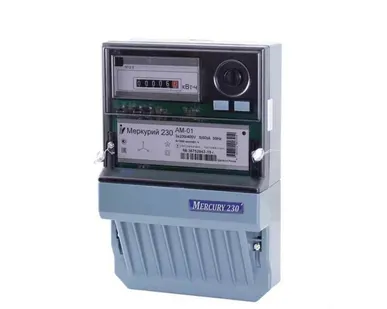 фото Счетчик электроэнергии 3ф. 230/400В 5(60) кл.т. 1,0 Меркурий 230 AM-01 (РФ)
