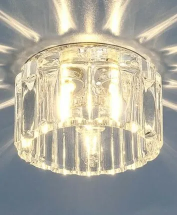 Фото №0 Светильник встраиваемый G9 8449 хром/прозрачный Elektrostandard