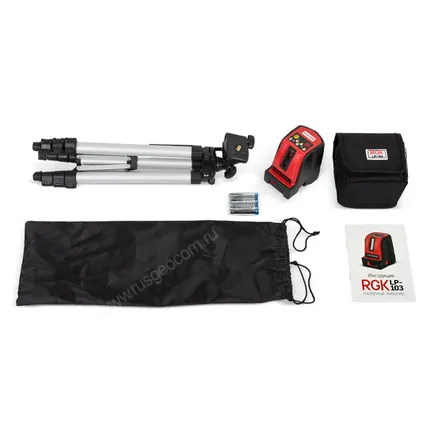 Фото №9 Лазерный уровень RGK LP-103 с калибровкой