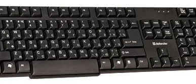 фото Проводные клавиатуры  Defender ACCENT SB-930 Black (45030)