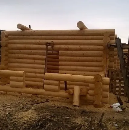 Фото №0 Сруб сосна 6х3, h-2,4 м, в чашу