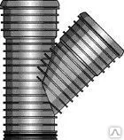 фото ТРОЙНИК PRAGMA 45 град. Диам.нар, мм 250/200