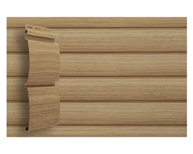 фото Сайдинг Блок-хаус Grand Line Tundra клен (3,0м)