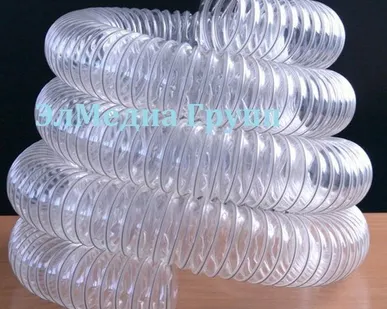 фото Воздуховоды гибкие, гофрированные диаметр 150 мм