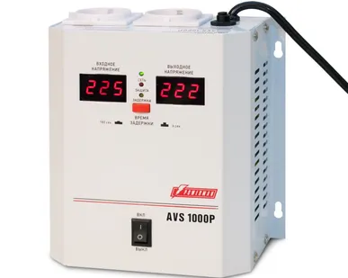фото Однофазный стабилизатор POWERMAN AVS 1000P