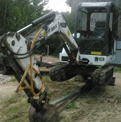 Фото №0 Аренда мини-экскаватора Bobcat 331E, Москва