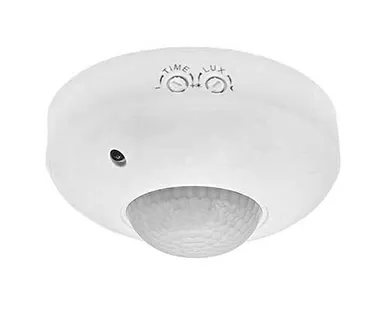 фото Датчик движения инфракрасный потолочный 360* 6м 1200W белый IP20 FERON SEN5