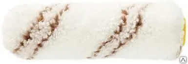 фото Валик полиэстер 8х44х180мм,бюгель,с коричневой полосой ворс9мм (2)