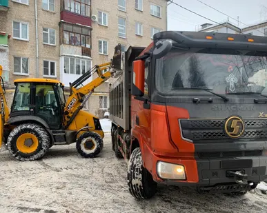 фото Уборка и вывоз снега