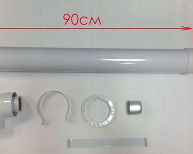 фото Комплект дымохода для котла