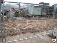 фото Калитка для врeменного ограждения DFence Build 1500х2000, покрытие Zn