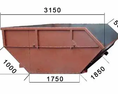 фото вывоз строительного мусора в контейнерах 27м3