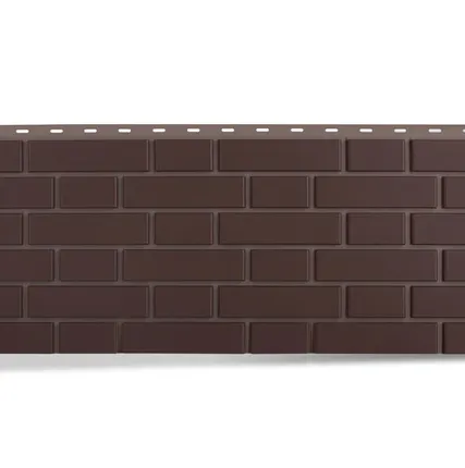 Фото №0 Альта-Профиль Коллекция КИРПИЧ КЛИНКЕРНЫЙ (Цвет коричнев) фасадная панель