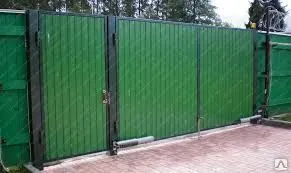 фото Металлические ворота