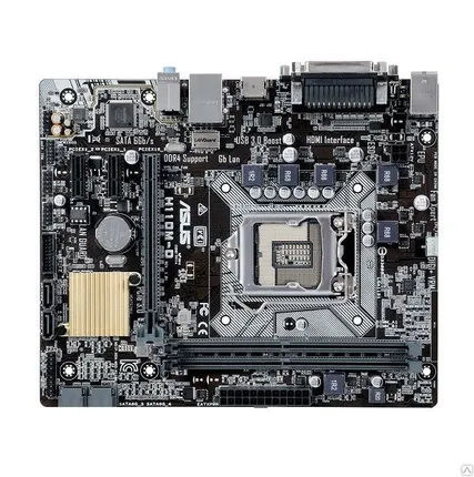 Фото №0 Материнская плата Socket-1151 Asus H110M-D, H110 (2xDDR4, 
1xPCI-E16x, GLan