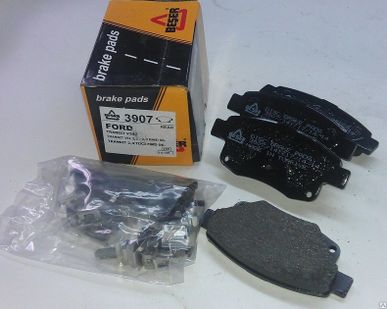 фото Колодки тормозные задние Ford Transit 115л.с производство Beser Турция. все