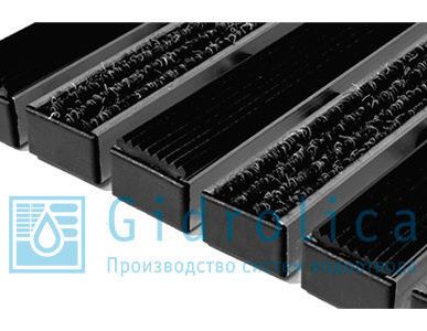 фото Придверная решетка Gidrolica Step - резина+текстиль 390х590мм 30012