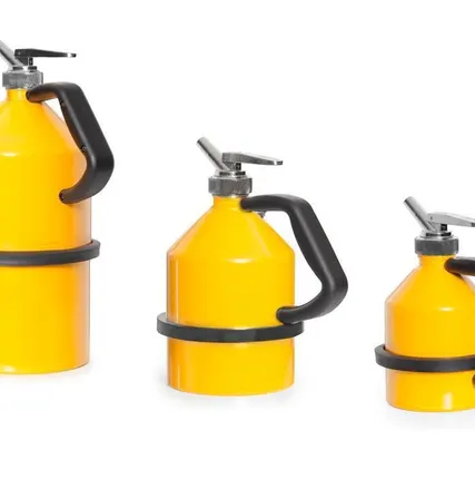 Фото №0 Стальной баллон Falcon объемом 1 л с краном точной дозировки для расфасовки ЛВЖ