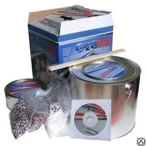 Фото №0 Эпоксидное покрытие "Сделай пол" на 20 кв.м. (бежевый шумми)