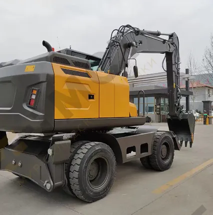 Фото №0 Колесный экскаватор Quadtrac E180W