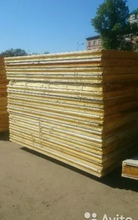 Фото №0 Сэндвич панели ппу 80, 2 м