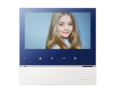 фото Commax Сопряженный видеодомофон Commax CDV-70H2/VIZIT синий