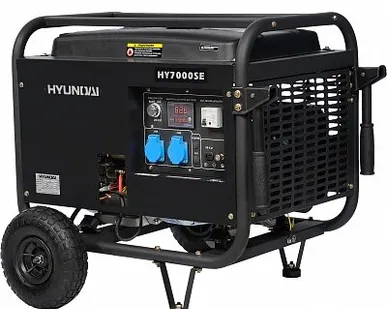фото Бензиновый генератор Hyundai HY 7000SE с АВР