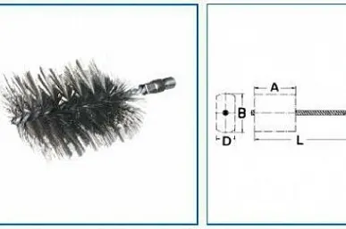 фото Щетка для чистки отопительных котлов (прямая проволока)