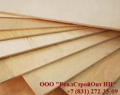 фото Фанера строительная 9 мм 2.440х1.220 ФСФ