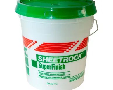 фото DANOGIPS Sheetrock шпаклевка полимерная финишная (28 кг.)