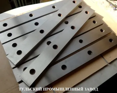 фото  ножи гильотинные 510х60х20, 520х75х25, 625х60х25, 590х60х16, 540х60х16 купить гильотинные ножи.