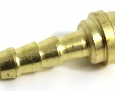 фото 31753 Ниппель универсальн. с шаров.частью под гайку М16х1,5 и рукав Ф6,/9мм (сплав Аl)