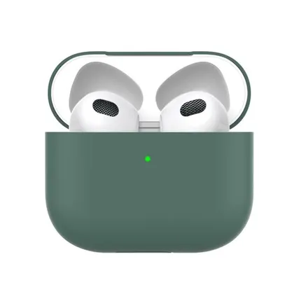 Фото №0 Силиконовый чехол Deppa для AirPods 3 (47321) Green