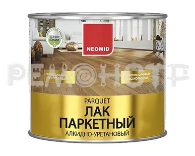 фото Лак паркетный алкидно-уретановый Neomid