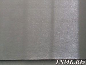 фото Лист вольфрамовый 0,75 мм ВЧ