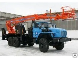 фото Автогидроподъемник АПТ-30 на шасси УРАЛ-4320 (6х6)