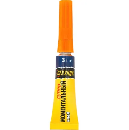 Фото №0 Клей Моментальный СЕКУНДА 3 г (403-107)