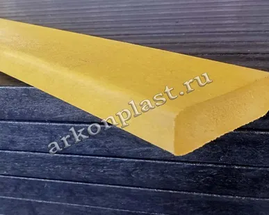 фото Пластиковая доска для скамеек 30х90х2000 светлая  